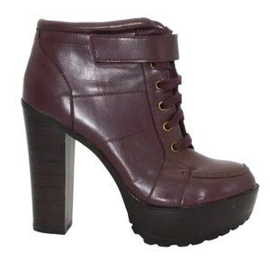 Leila Stone "Stevie" Platform Ankle Boots